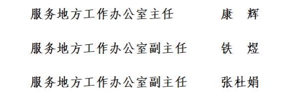 现任领导